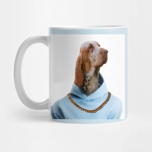 Bracco Italiano: Oil Painting for Dog Lovers by thelazypigeon